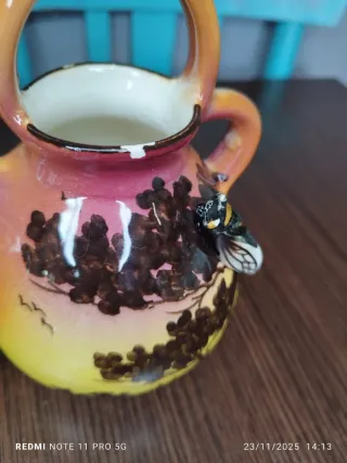 4 Botijos Cerámica Vintage Francesa Sicard