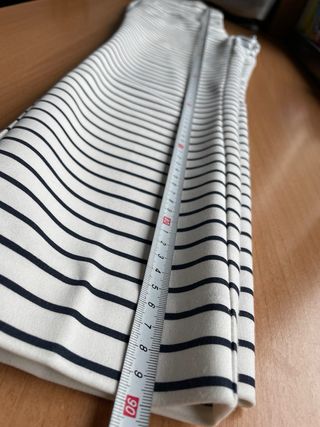 Pantalón ZARA rayas blancas y negras Talla XS