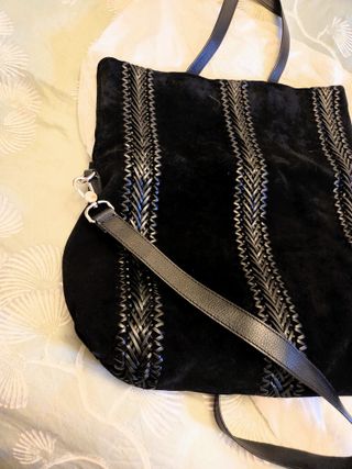 Bolso Shopper Zara Piel Negro