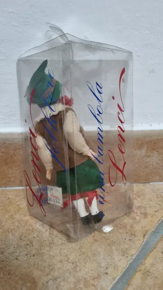 Bambola Lenci Milano con cuore e cappello