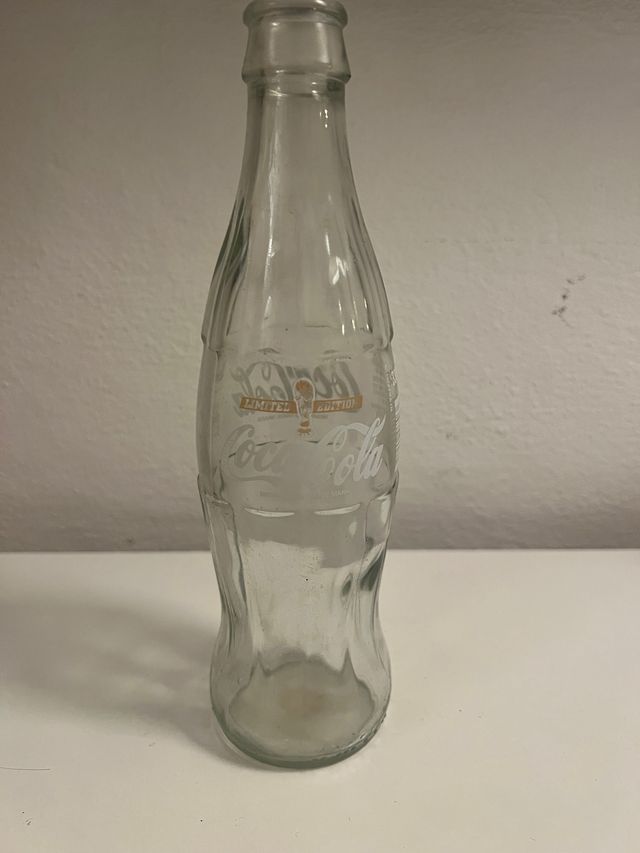 Bottiglia Coca Cola UK Mondiale Calcio Edizione Limitata