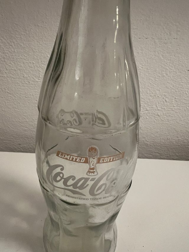 Bottiglia Coca Cola UK Mondiale Calcio Edizione Limitata