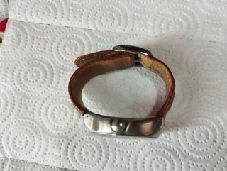 Orologio Swatch Irony con cinturino marrone