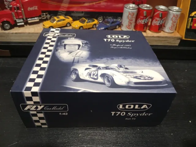 Carro Miniatura Lola 1:43 Fly Racing