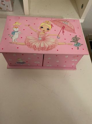 Joyero infantil con bailarina