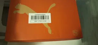 Zapatillas Puma niño azul y blanco