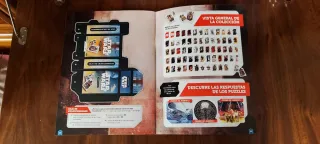 Album Star Wars Carrefour + 112 Cromos Repetidos