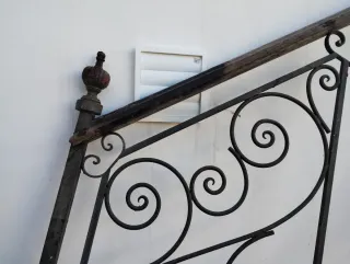 Barandilla de forja para interior