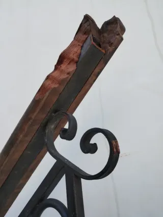 Barandilla de forja para interior