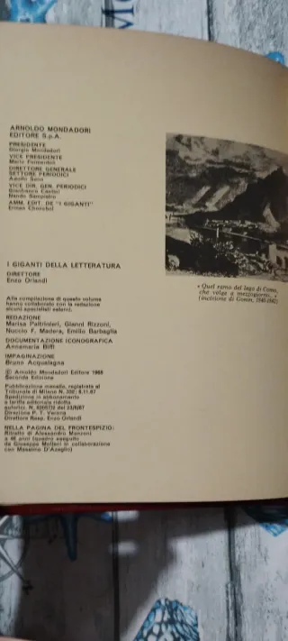 Libro Manzoni I giganti della letteratura