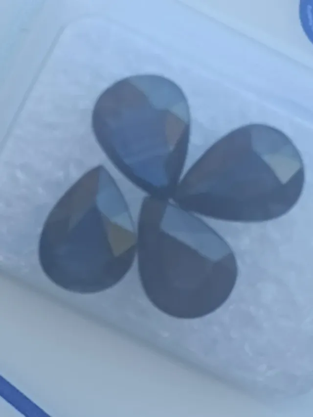 Lote 4.83ct Zafiros Naturales Certificado