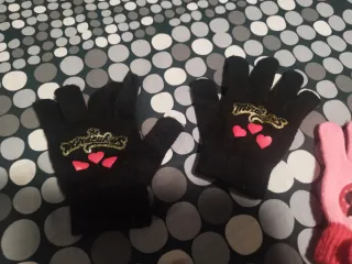 3 pares guantes niña invierno