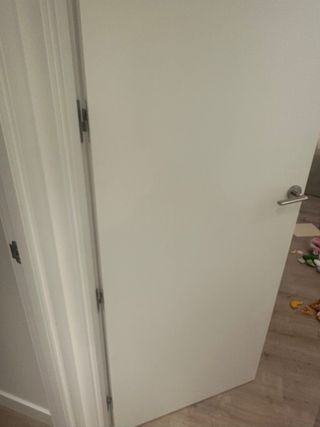 Puerta lacada blanca nueva