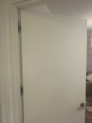 Puerta lacada blanca nueva