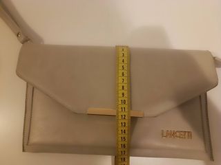 Borsa Pochette Tracolla Lancetti Ecopelle Beige