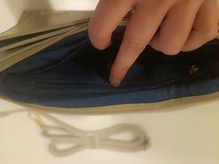 Borsa Pochette Tracolla Lancetti Ecopelle Beige