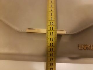 Borsa Pochette Tracolla Lancetti Ecopelle Beige