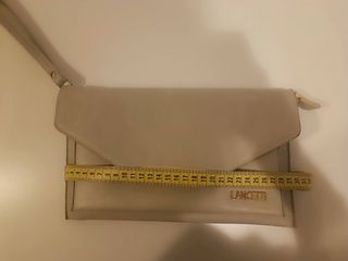 Borsa Pochette Tracolla Lancetti Ecopelle Beige