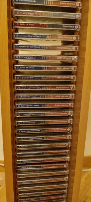 Colección CDs Música Clásica con soporte  y Libros