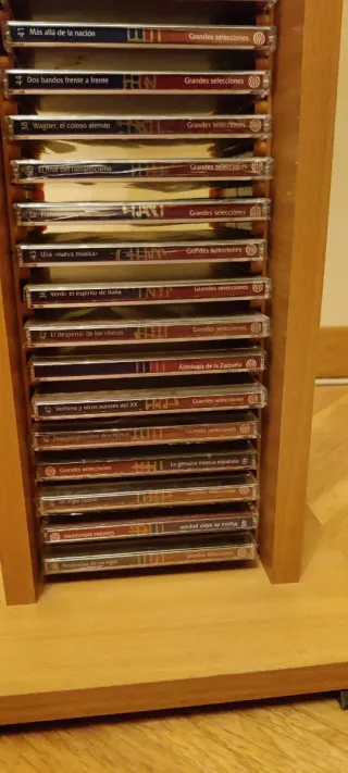 Colección CDs Música Clásica con soporte  y Libros