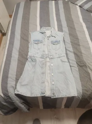 Vestido vaquero sin mangas
