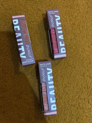 DUNUF Labial Líquido Mate Marrón lote 7 euros