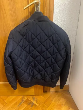 Cazadora acolchada Zara azul