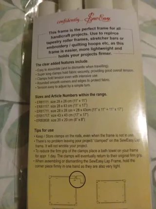 Bastidores bordar/coser