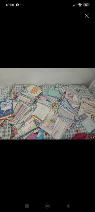 Cartas perfumadas vintage