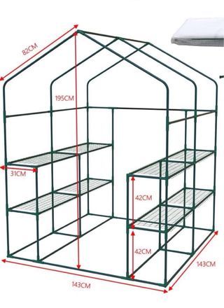 Invernadero macetas COMPLETO