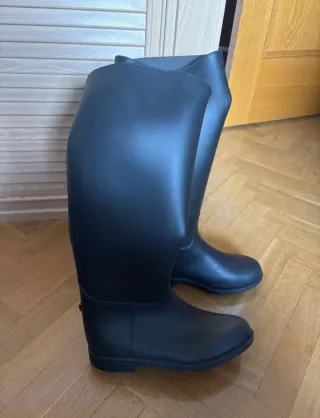 Botas de montar a caballo negras