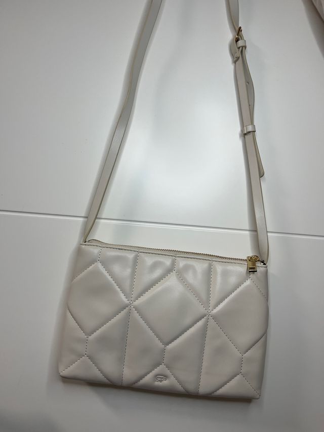 Bolso de hombro Parfois beige ajustable