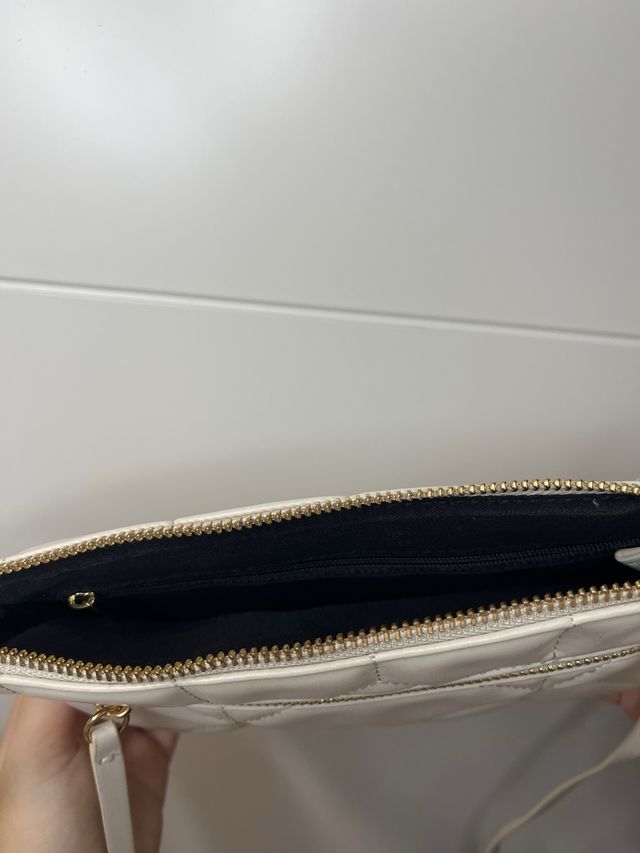 Bolso de hombro Parfois beige ajustable