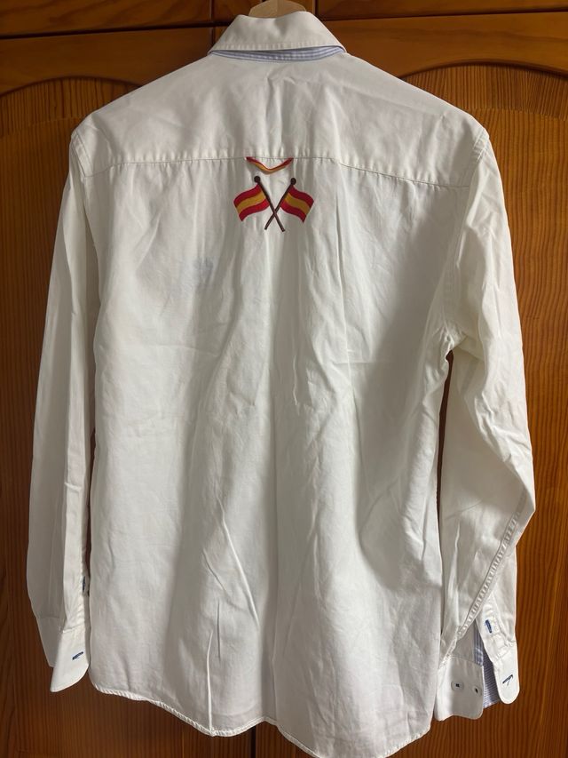 Camisa Espagnolo Blanca Talla M