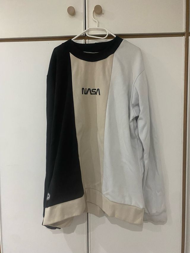 Sudadera NASA bloques color