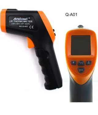 Termometro Digitale Pistola IR Andowl Q-A01