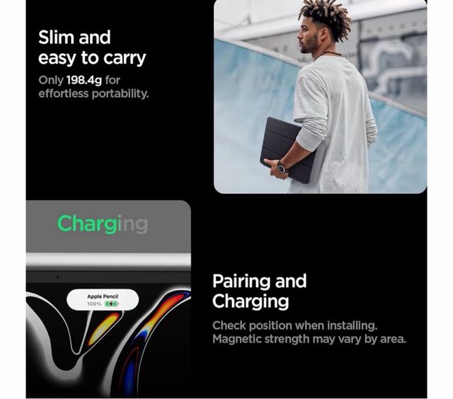 Custodia Spigen Liquid Air Folio per iPad