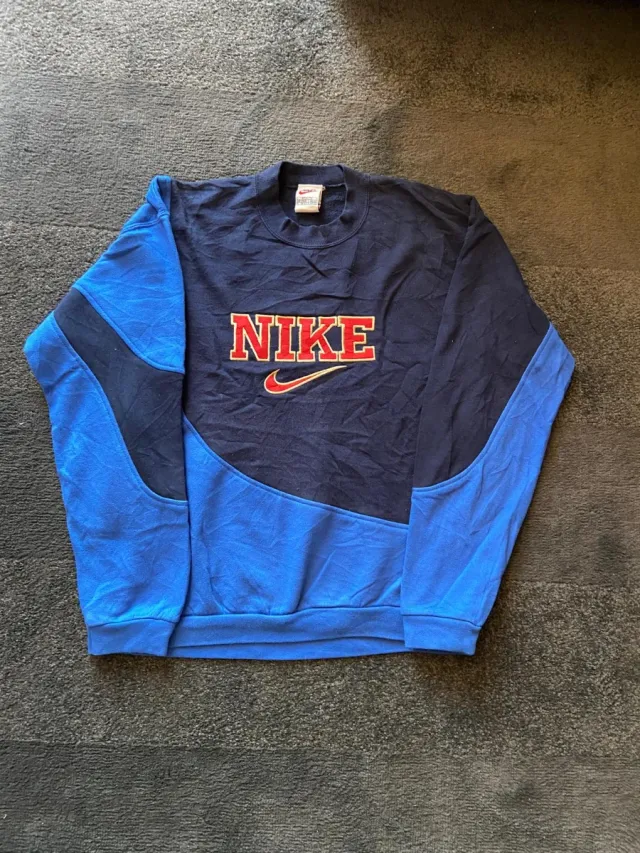 Sudadera Nike Crewneck Vintage 90s Azul