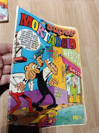 Lote 5 tebeos Mortadelo / Rompetechos.
