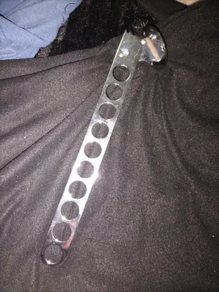 Perchero Plegable Acero Inoxidable