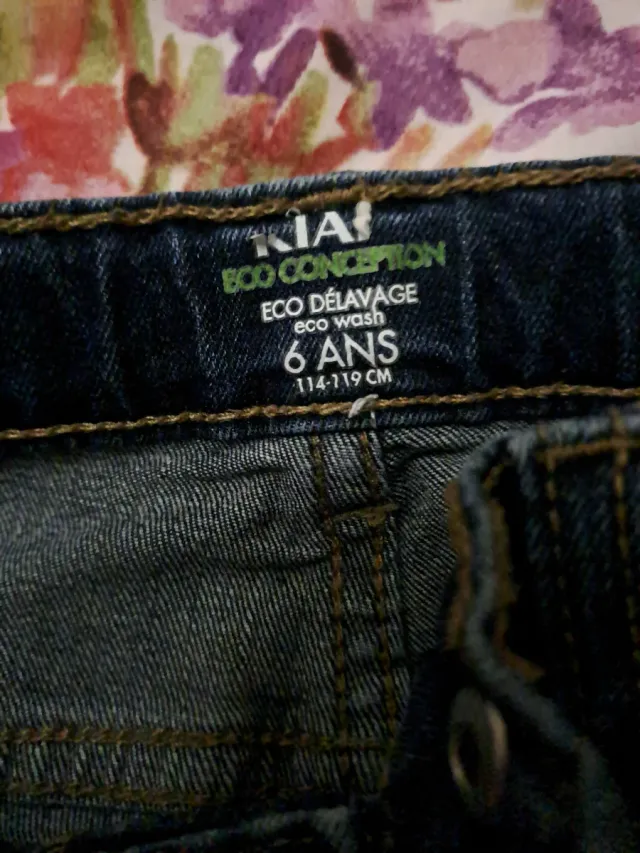 Vaqueros niño kiabi 6 años