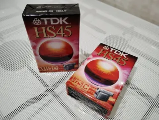 Cinta para cámara de vídeo VHS-C TDK HS45