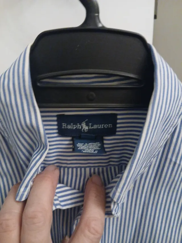 Camisa Polo Ralph Lauren Talla 12 Rayas