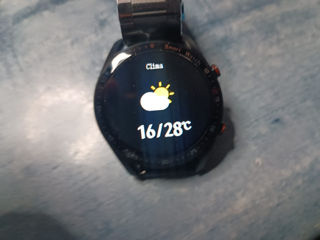 Smart Watch Nero e Argento