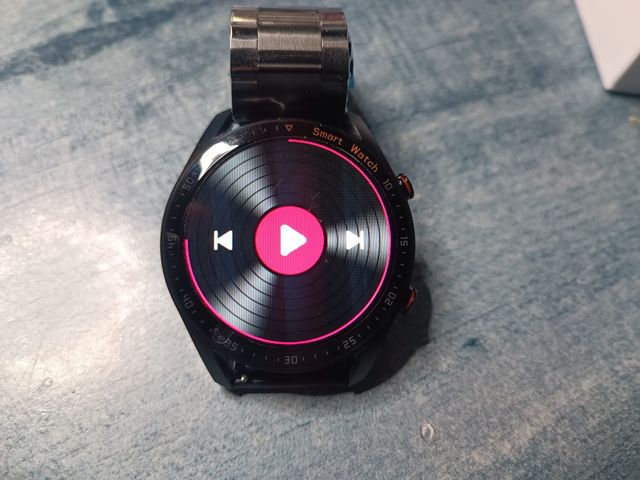 Smart Watch Nero e Argento