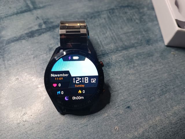 Smart Watch Nero e Argento
