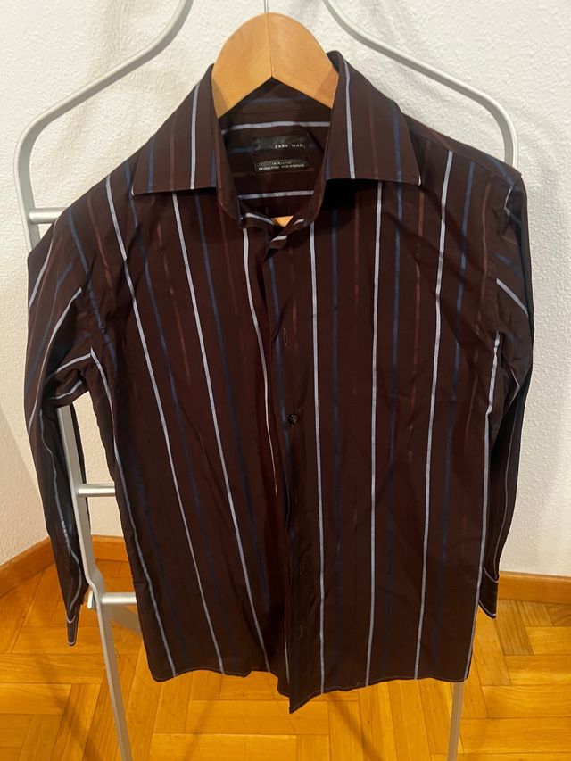 Camisa Zara Hombre Talla S Rayas