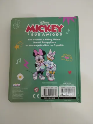 Mi libro puzle Mickey y sus amigos