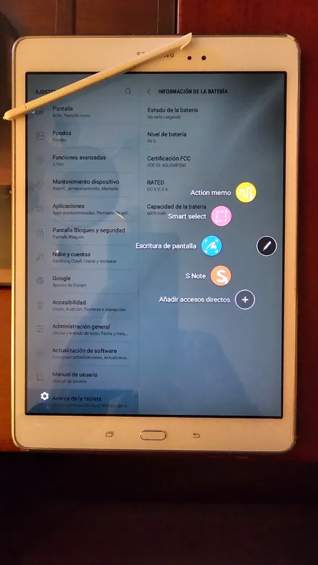 Samsung Galaxy Tab A6 SM-T580 + S Pen