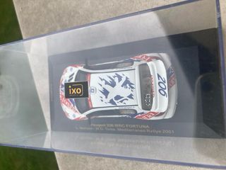 Maqueta Peugeot 206 WRC Luis Monzón 1/43